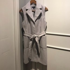 Topshop sleeveless duster
